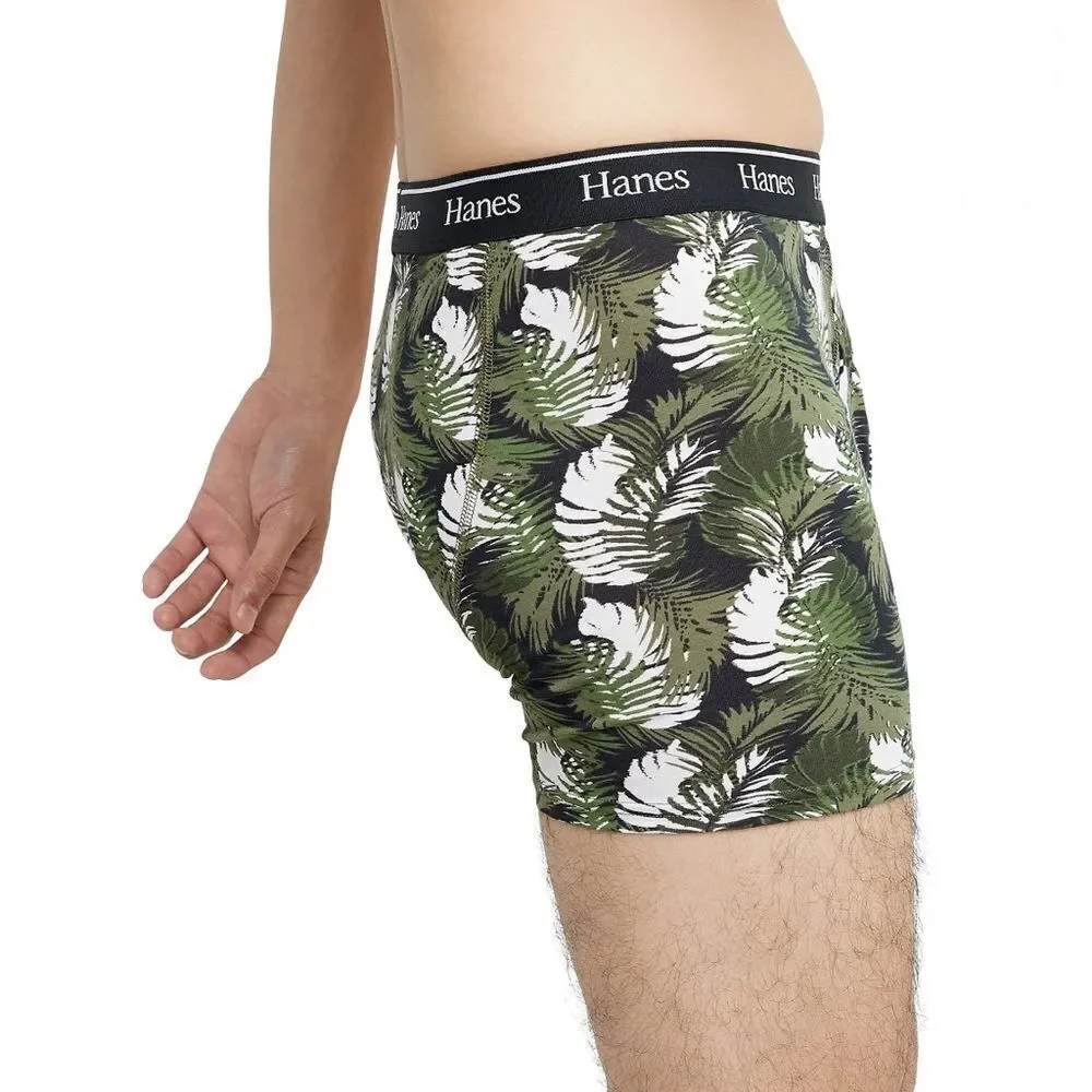 Hanes Originals Boxer Briefs, Moisture-Wicking Stretch Cotton 2, 3-Packs Size S